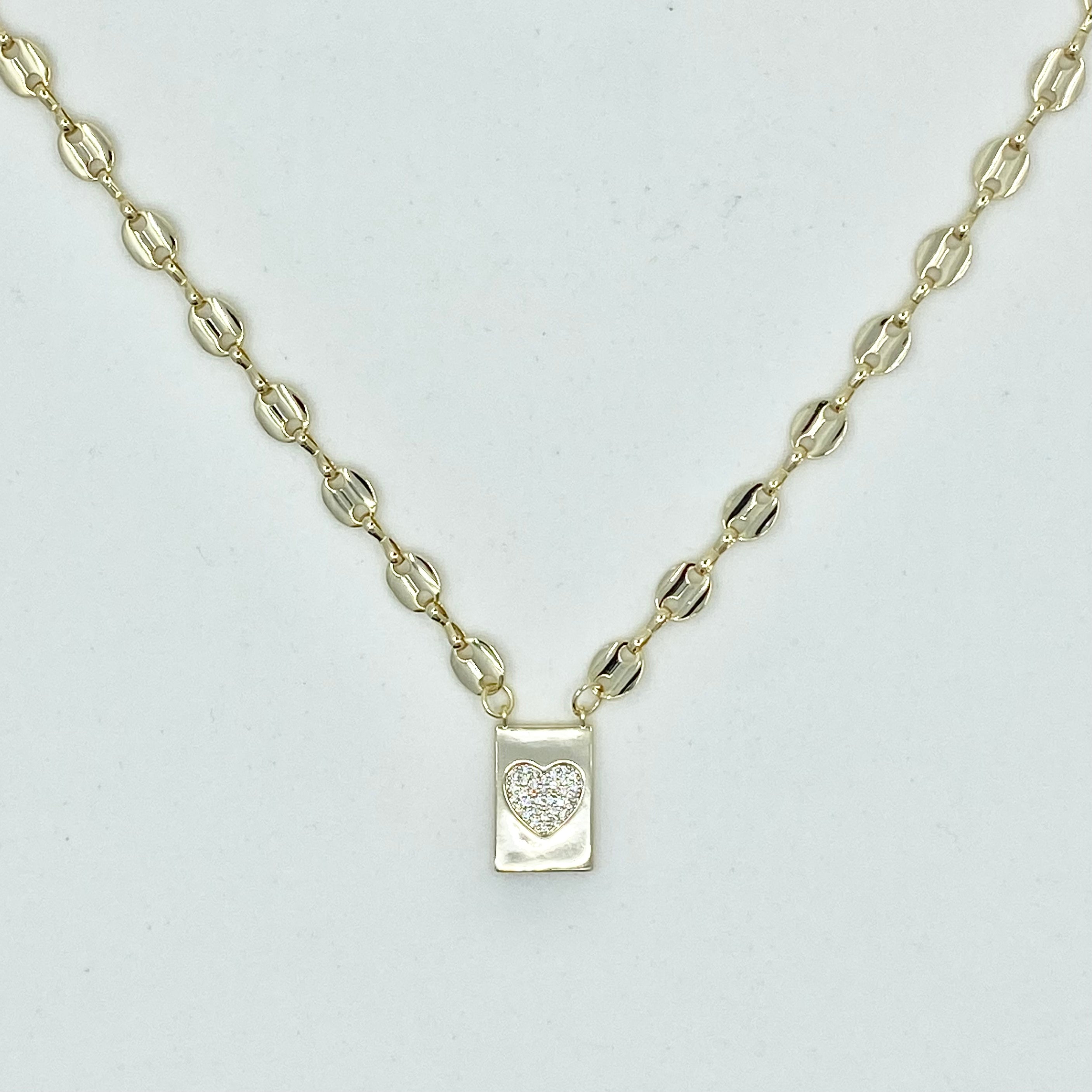 Gold Heart Necklace
